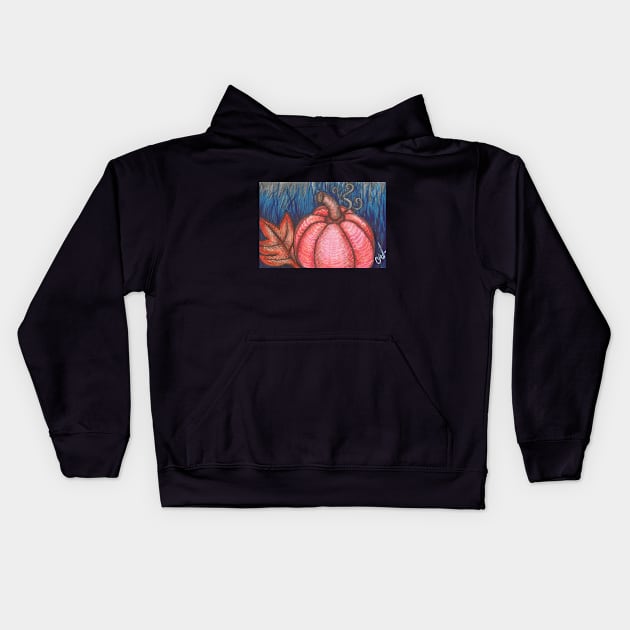 Great Pumpkin Kids Hoodie by CAutumnTrapp